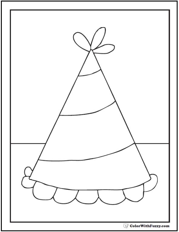 Birthday coloring pages â printable and digital coloring pages