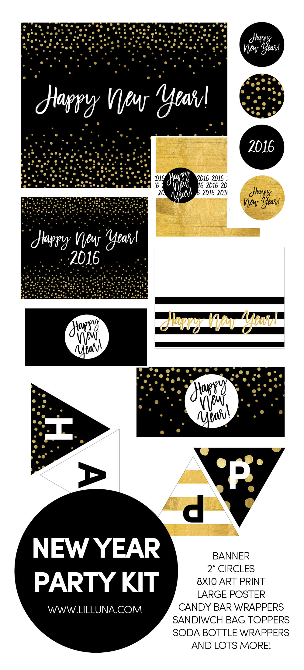 New years printables