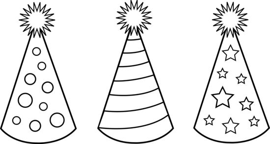 Party hat printable doäum gãnã