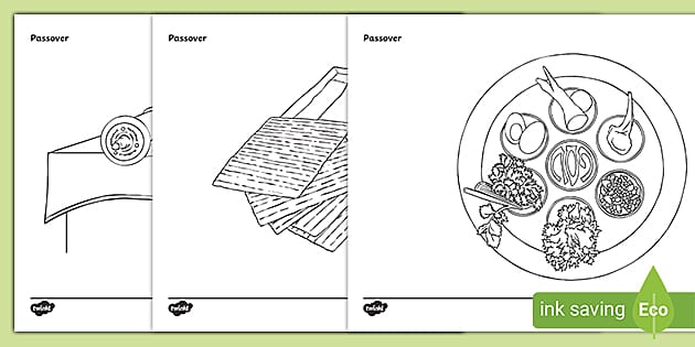 Passover mindfulness louring pages teacher made