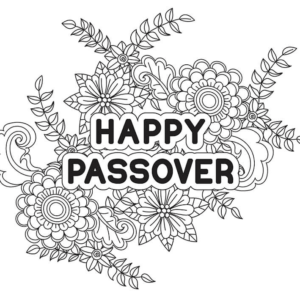 Passover coloring pages printable for free download