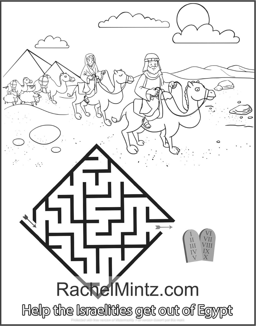 Passover mazes