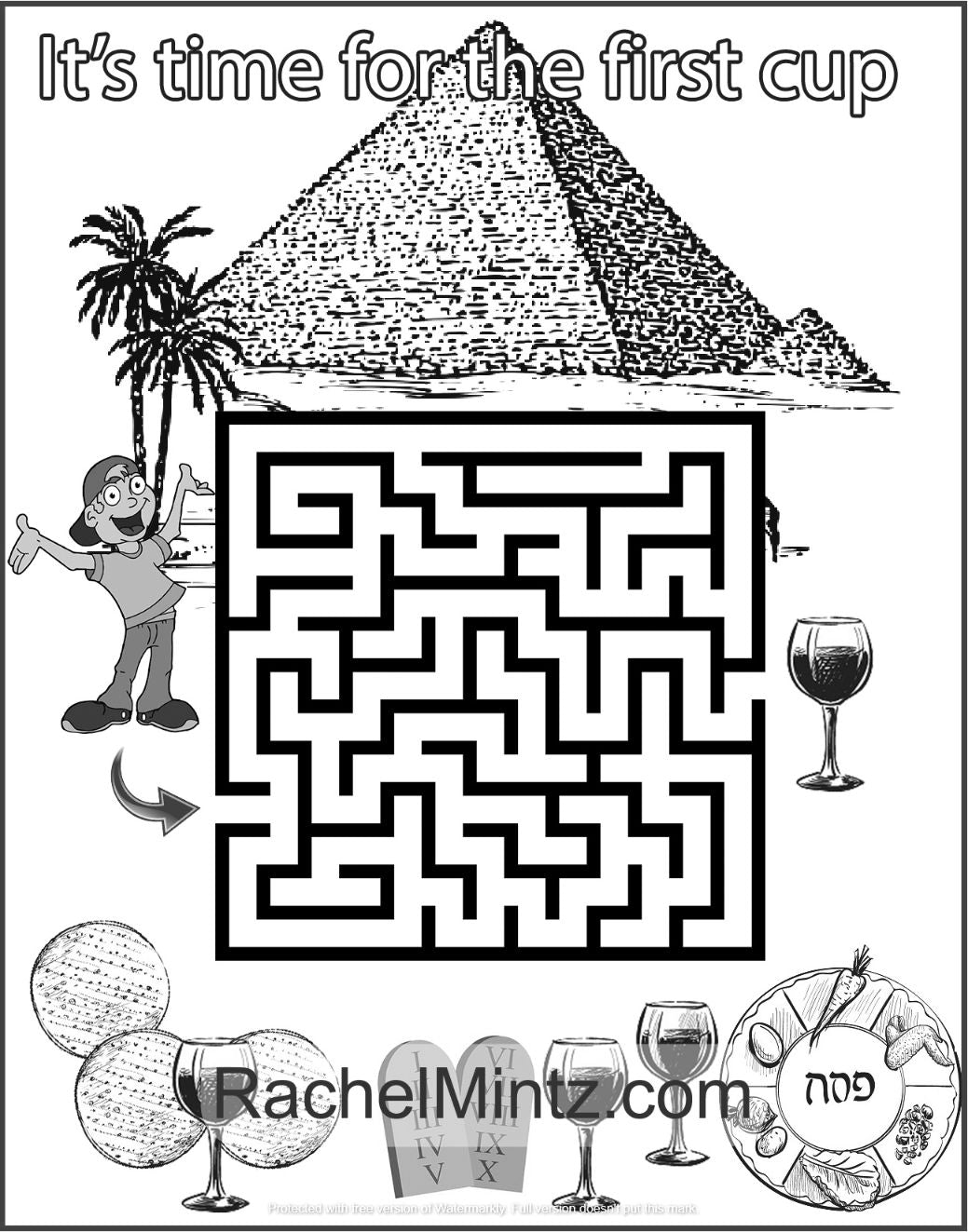 Passover mazes