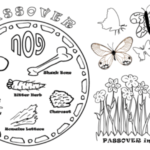 Passover coloring pages printable for free download