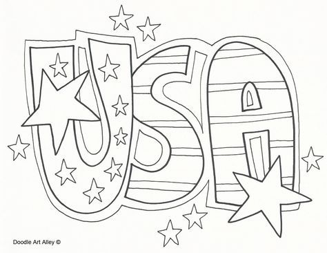 Independence day and other patriotic coloring pages from doodle art alley print and enjoy memorial day coloring pages coloring pages july colors