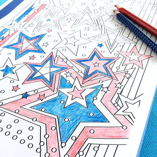 Patriotic coloring pages