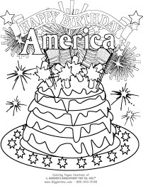 Patriotic coloring pages