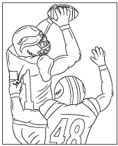 Logo of new england patriots coloring page