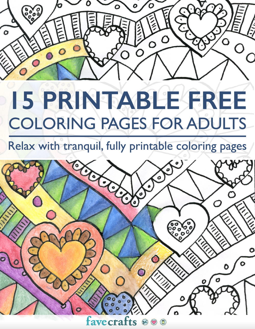 Printable free coloring pages for adults pdf