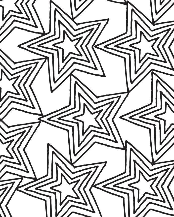 Printable star pattern coloring page for adults and kids mama likes this star coloring pages pattern coloring pages coloring pages