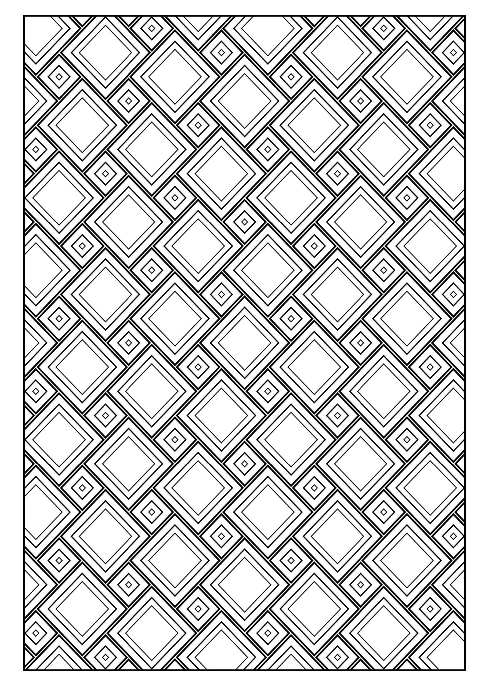 Set of printable coloring pages with geometric designs kids and adults coloring pages patterns relaxing activity stress relief vol instant download