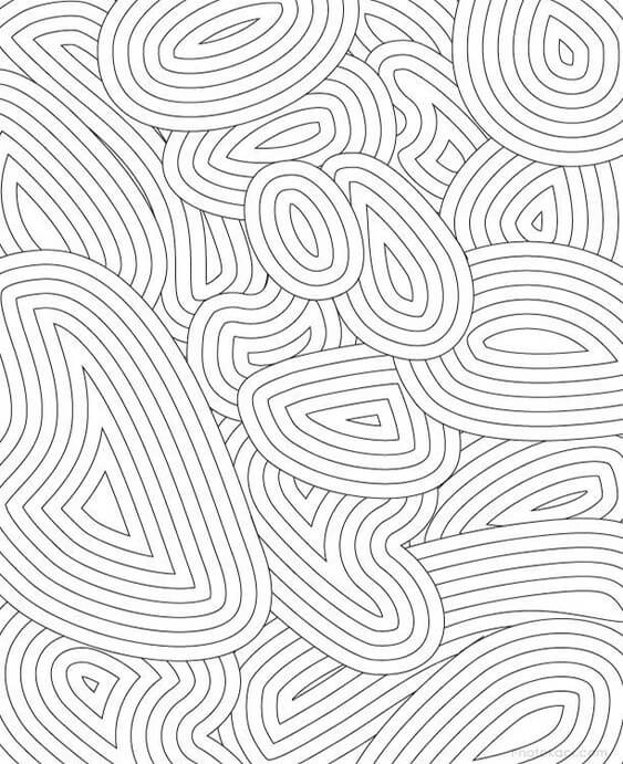 Free easy to print pattern coloring pages