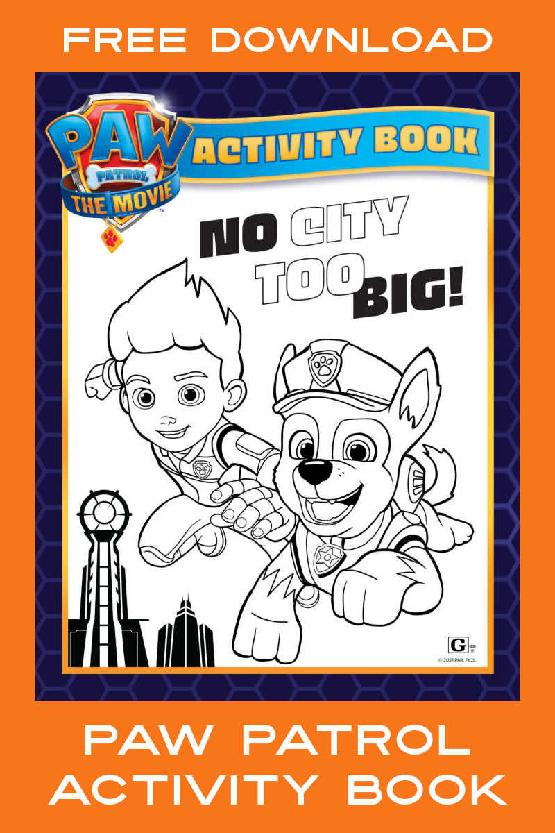 Free paw patrol printables for your kids