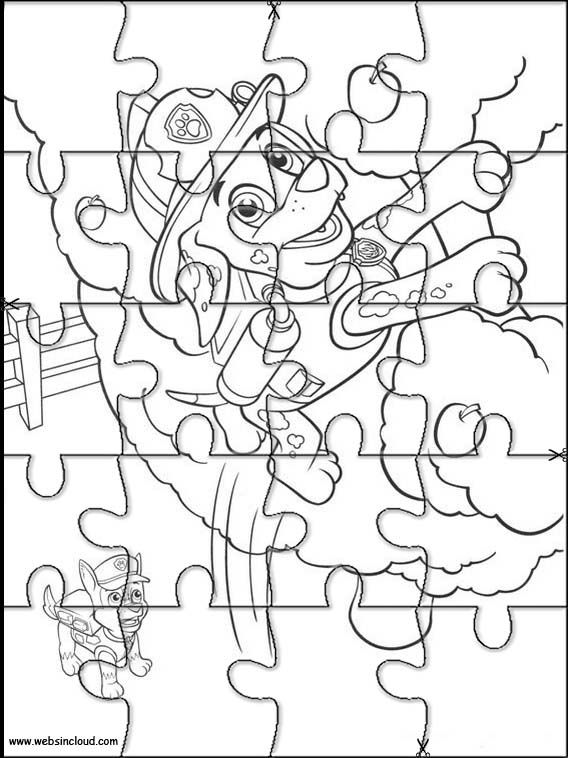 Natashas paw patrol printable jigsaw puzzles to cut out for kids paw patrol printables paw patrol chase paw patrol