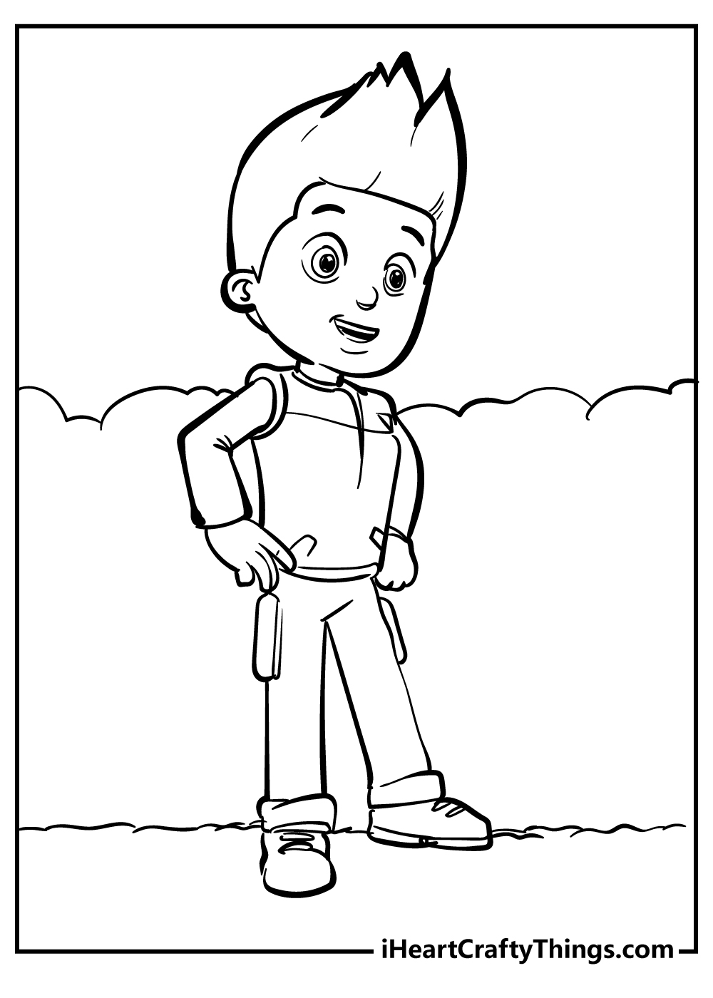 Paw patrol coloring pages free printables