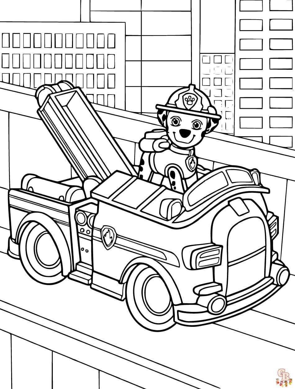 Discover the best free paw patrol coloring pages printable