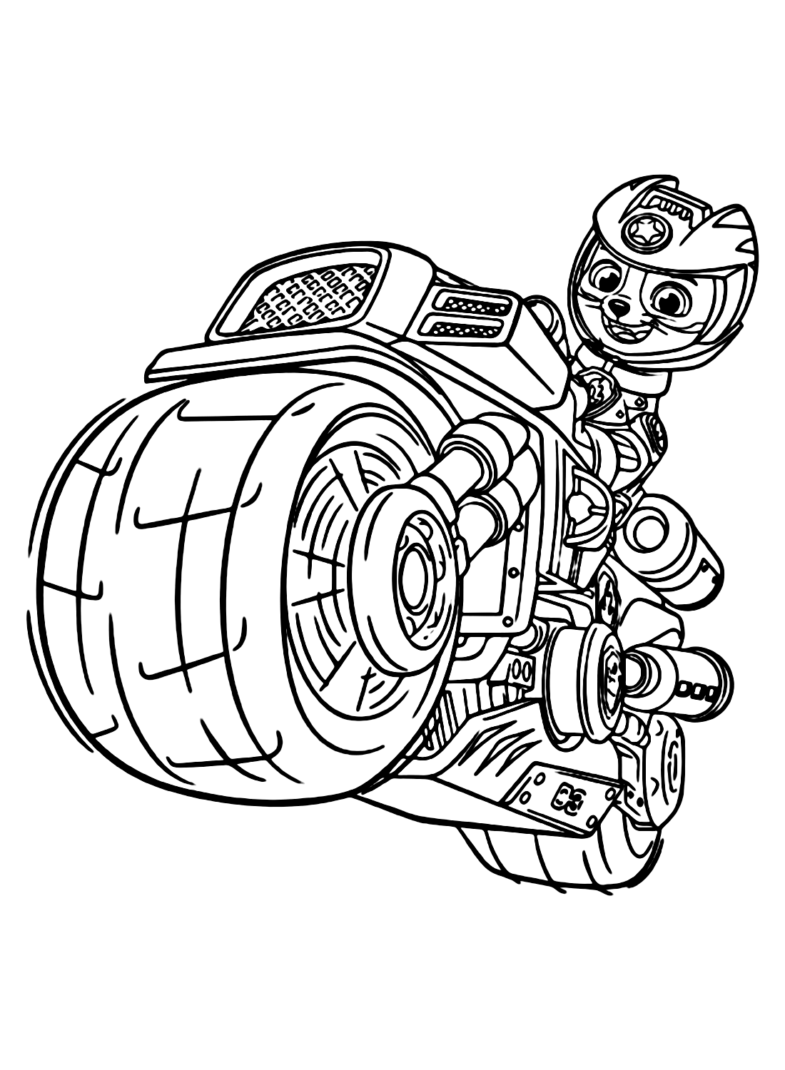 Wild cat paw patrol coloring pages printable for free download