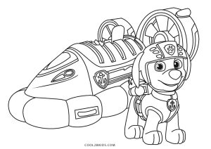 Free printable paw patrol coloring pages for kids