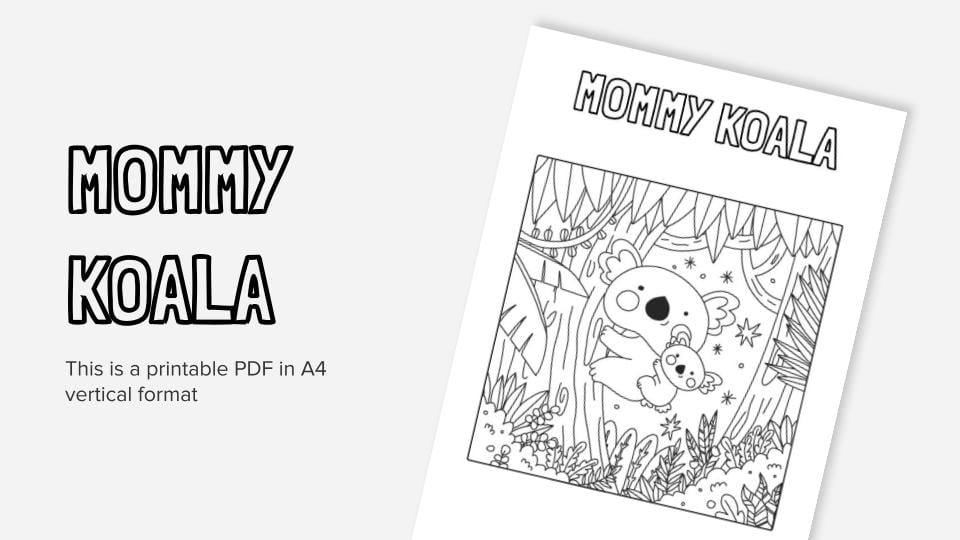 Relaxing printable coloring activities on nature in pdf format