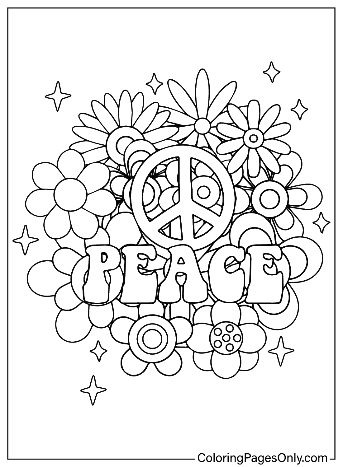International day of peace coloring pages