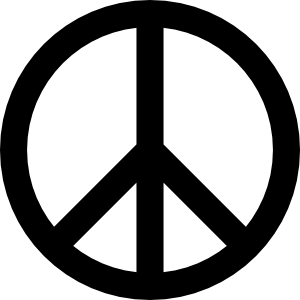 Printable peace sign coloring pages free coloring pages for kids