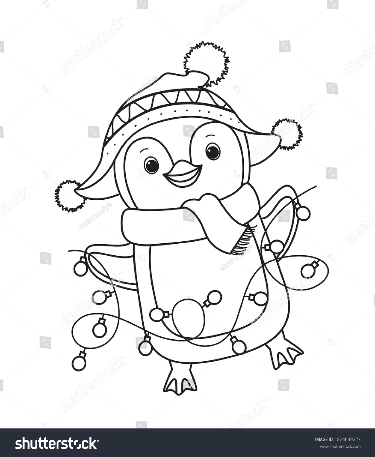 Printable christmas coloring pages images stock photos d objects vectors
