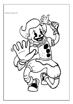 Capture the dark charm printable pennywise coloring pages now available