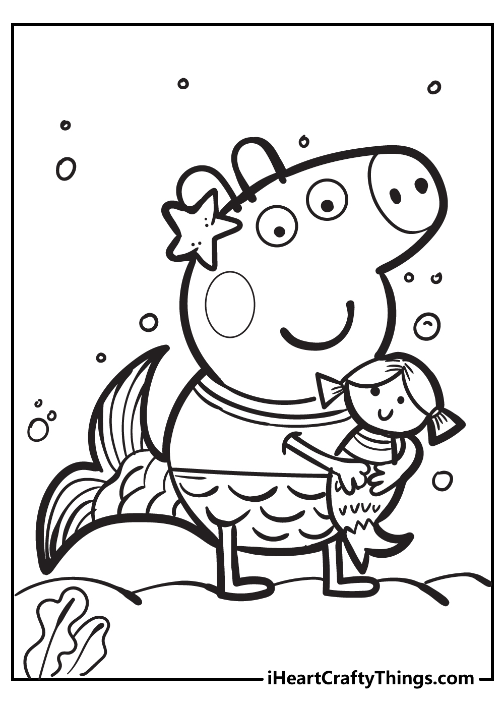 Peppa pig coloring pages free printables