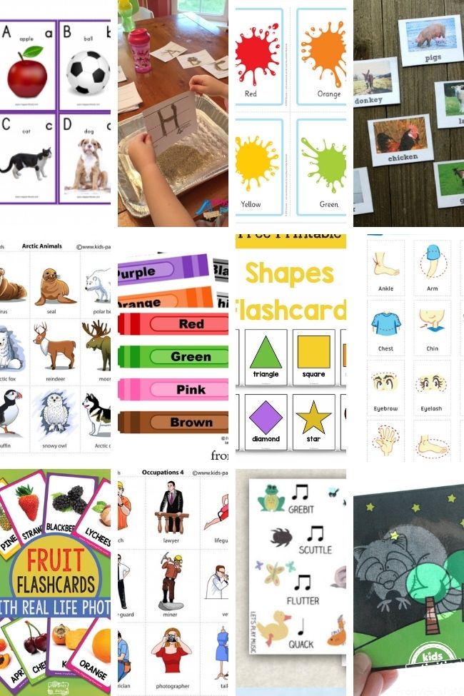 Printable flashcards awesome ways to use them kids activities blog