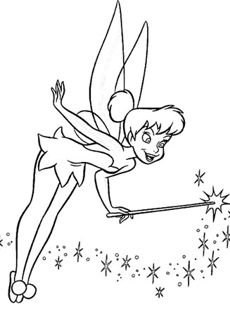 Peter pan coloring page