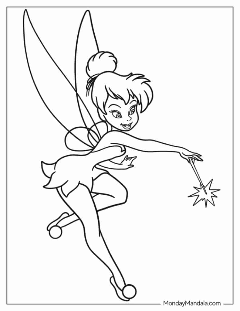 Peter pan coloring pages free pdf printables