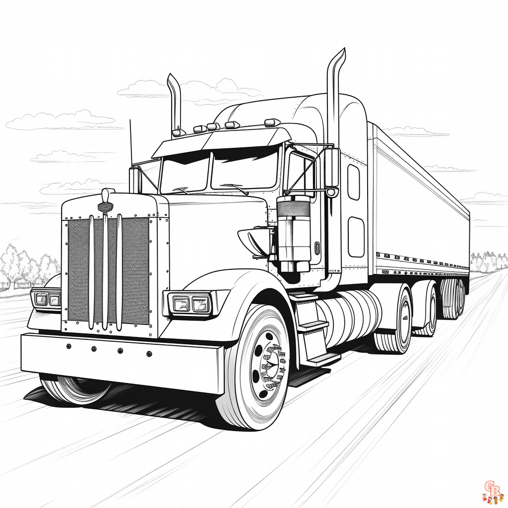 Printable wheeler coloring pages free for kids and adults