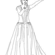 Beautiful taylor swift coloring pages