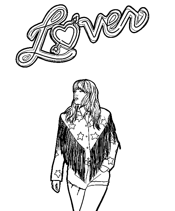 Taylor swift coloring pages printable for free download