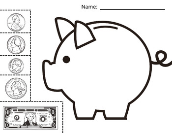 Piggy bank by selling simplicity tpt