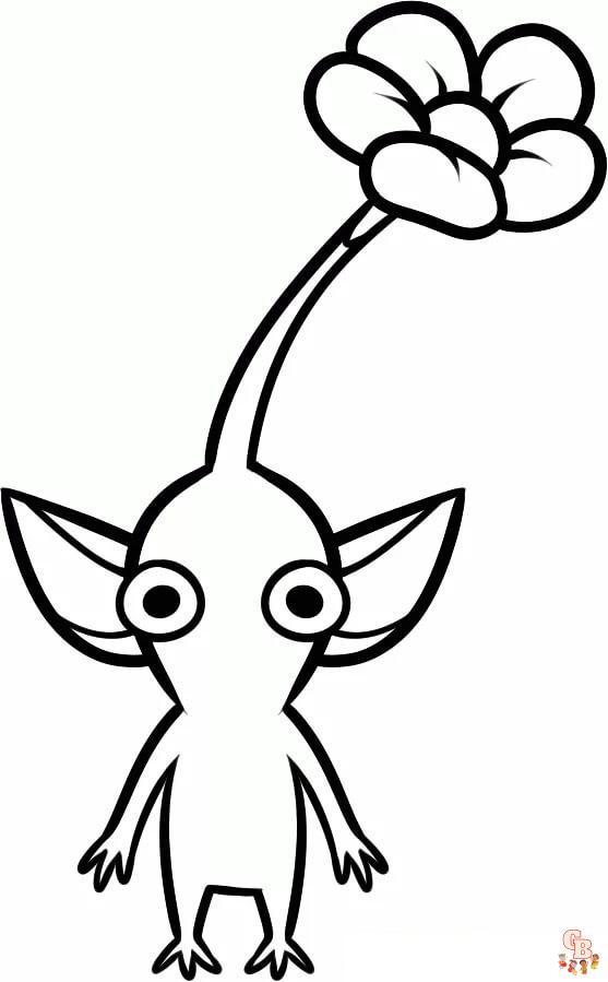 Pikmin coloring pages