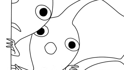 Pikmin coloring pages full parts