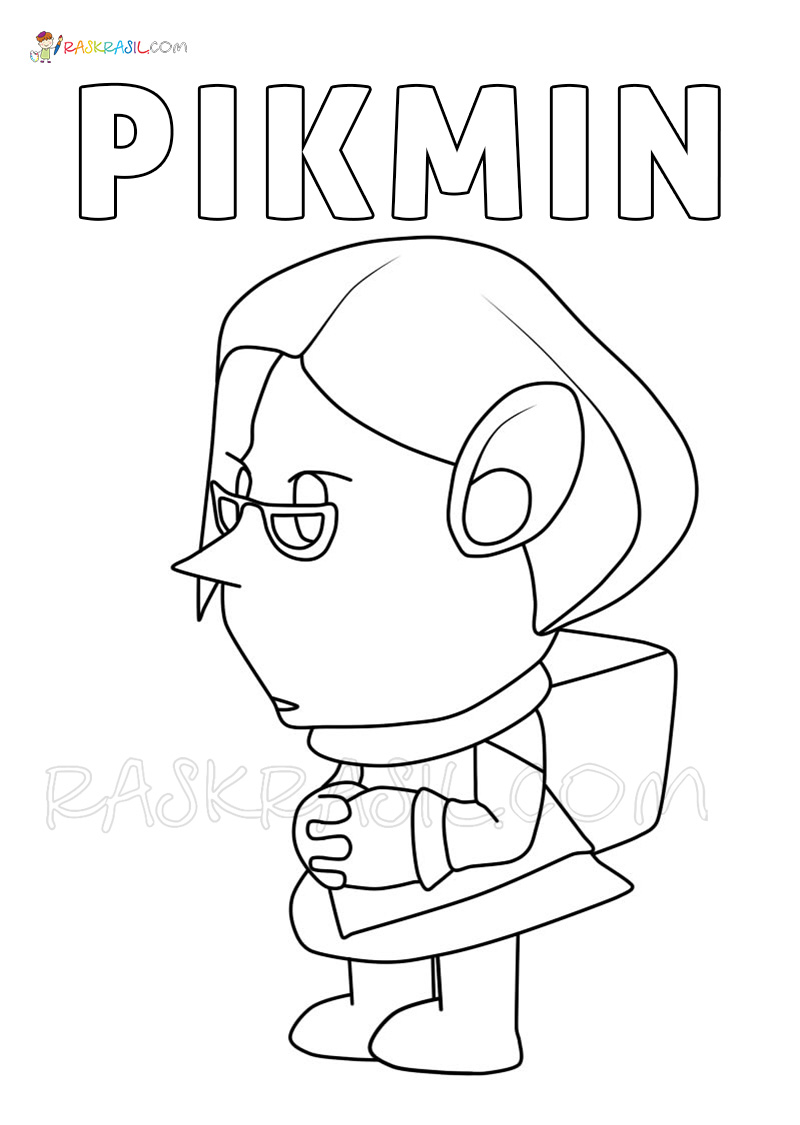 Pikmin deluxe coloring page new images free printable