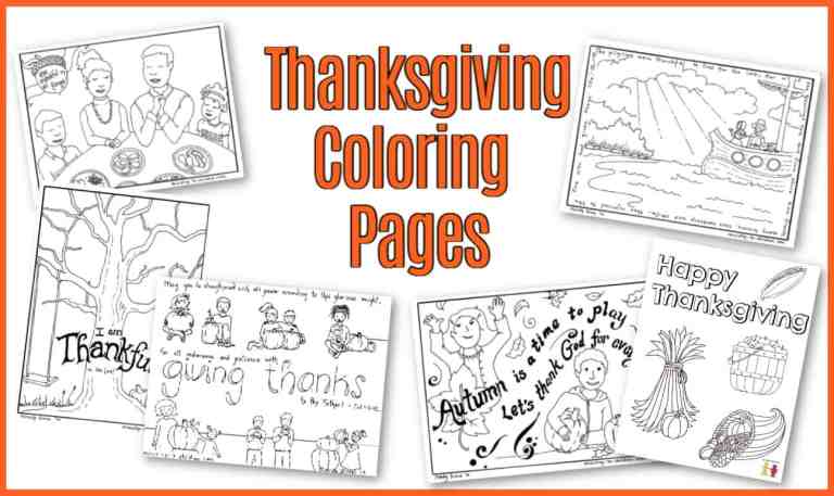 Thanksgiving coloring pages free printable for kids