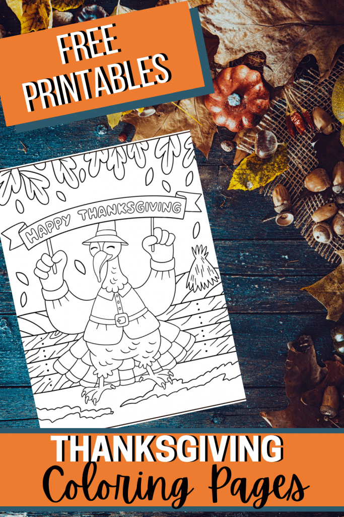 Printable thanksgiving coloring pages adorable turkey coloring pages