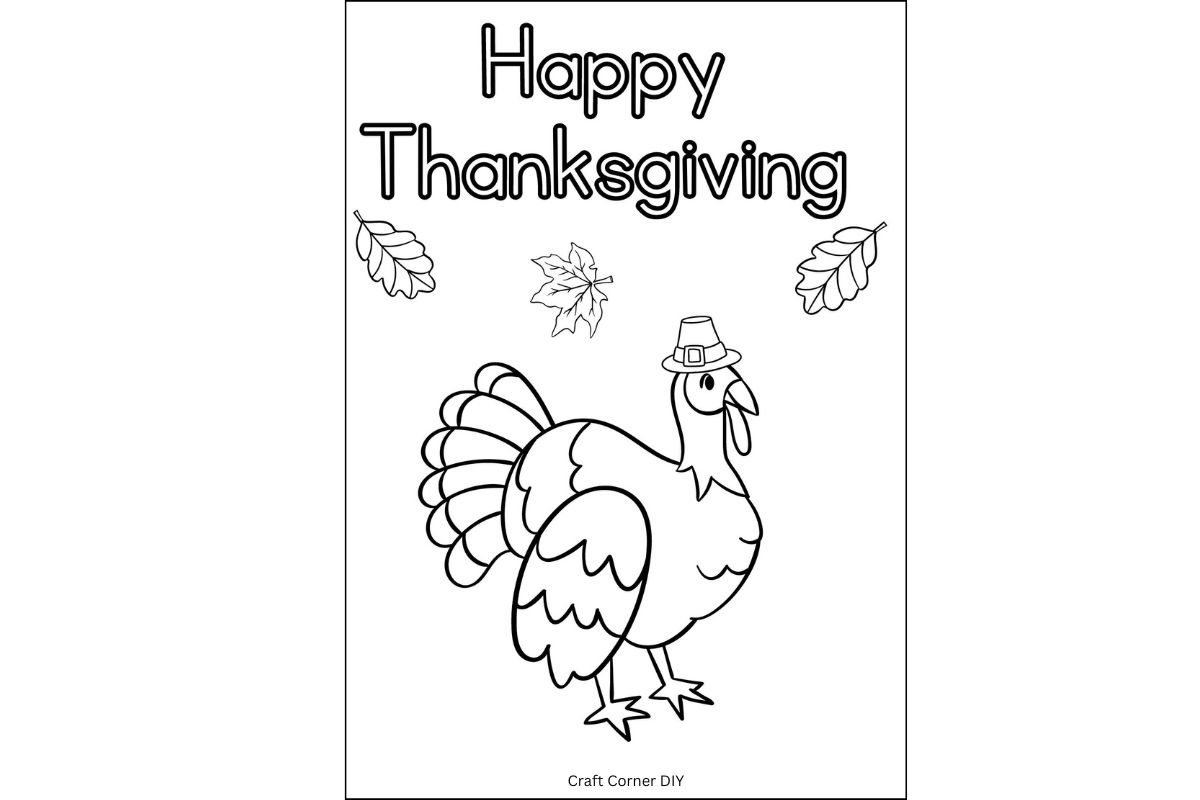 Thanksgiving coloring pages