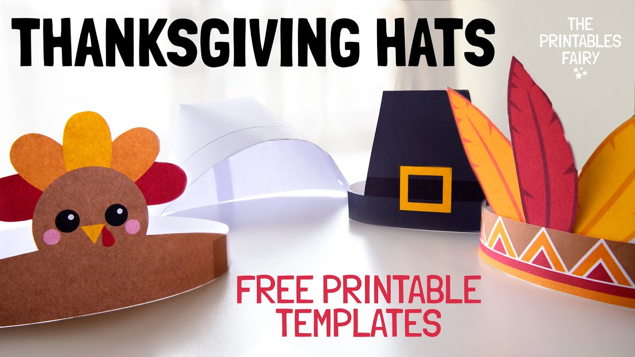 Diy thanksgiving hats for kids