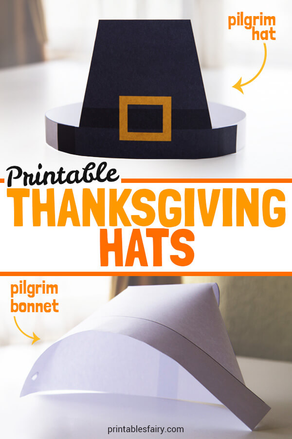 Diy thanksgiving hats for kids