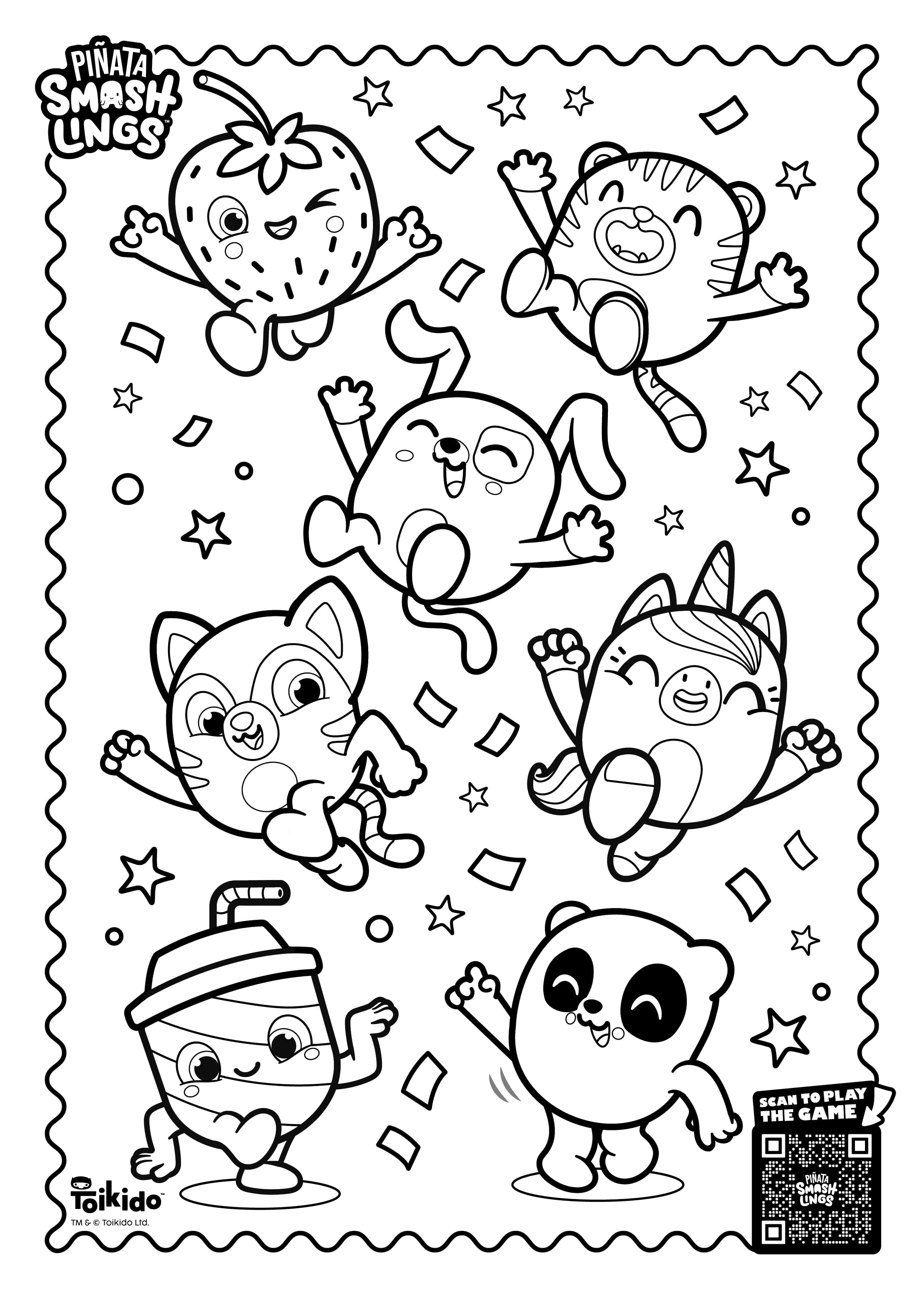 Downloadable coloring pages