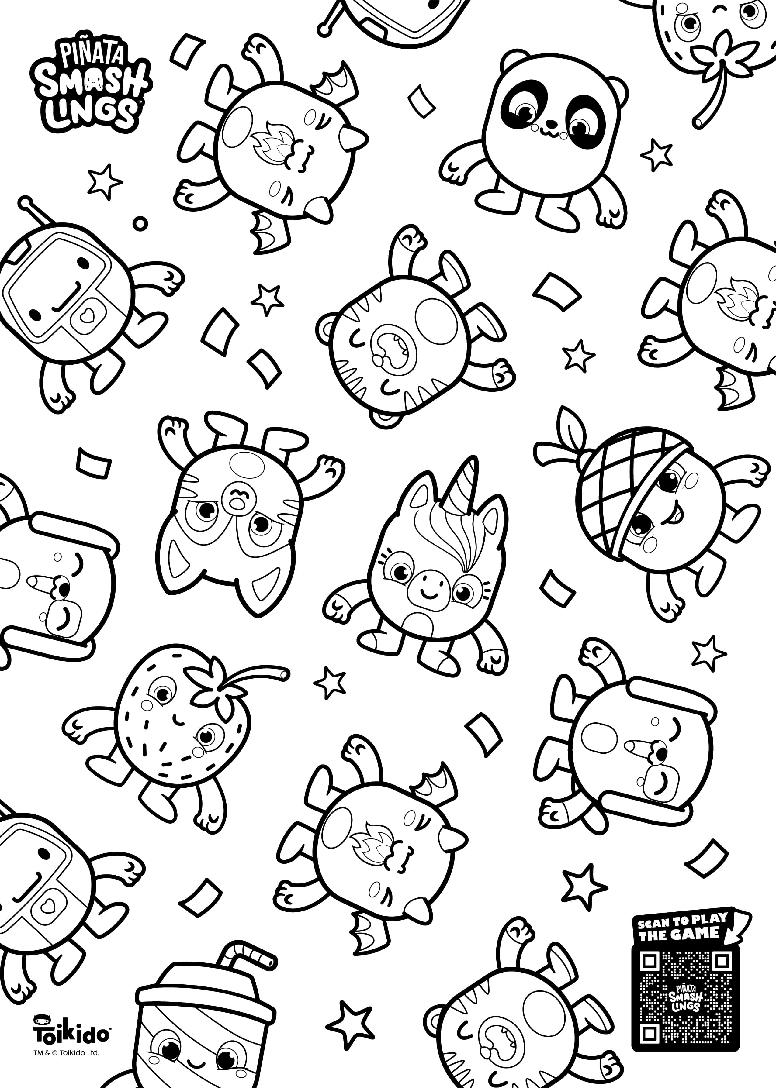 Downloadable coloring pages