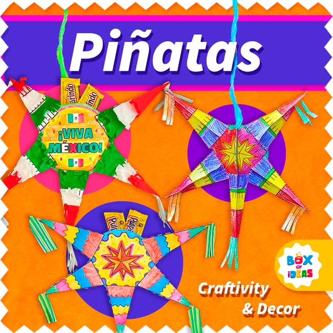 Mexican piãata crafts for kids