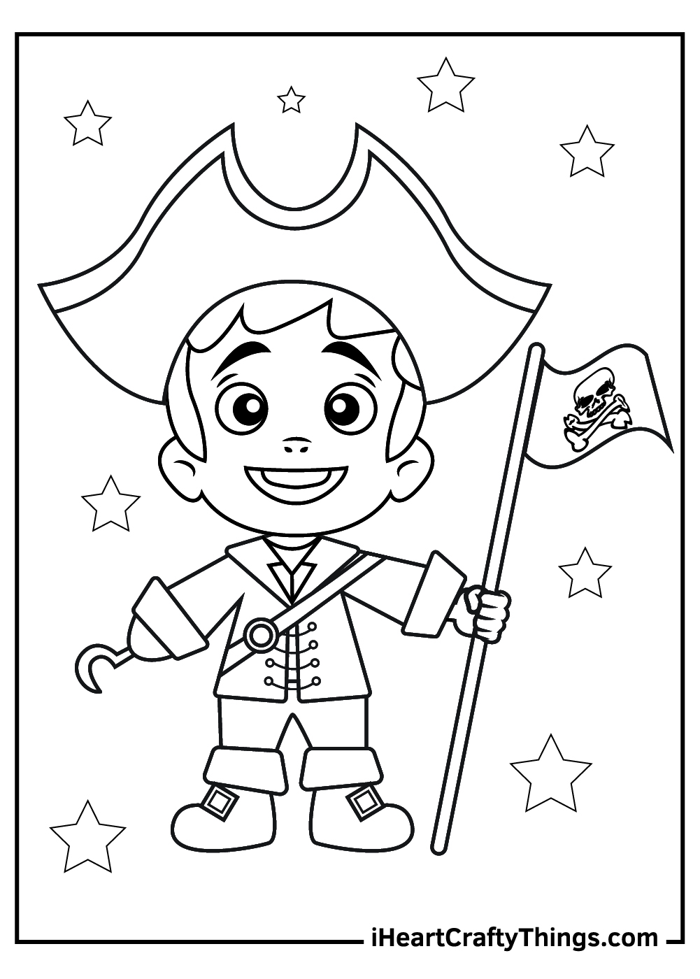 Pirates coloring pages free printables