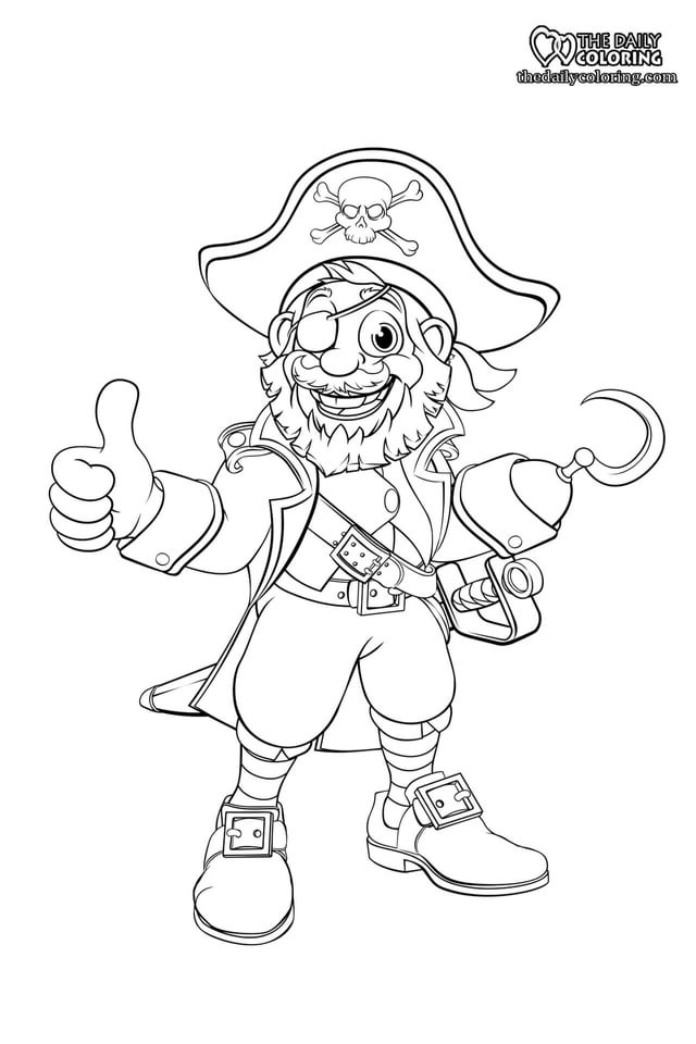 Free printable pirate coloring pages rfreecoloringpages