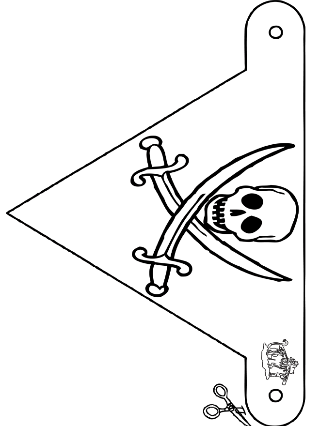 Flag pirate