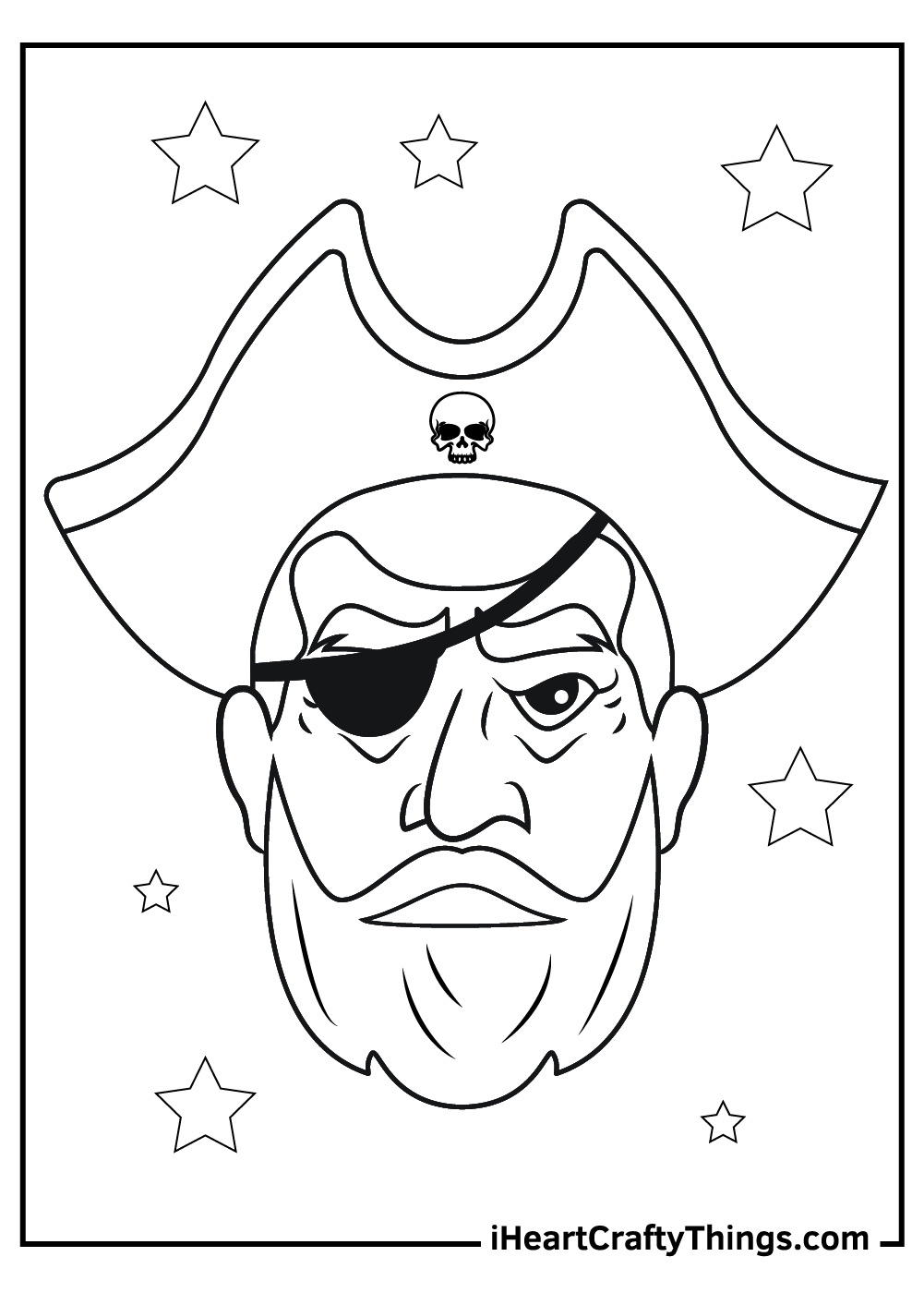 Pirates coloring pages free printables